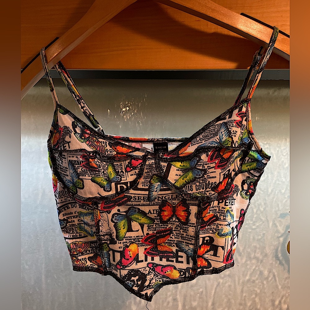 Crop top, size XS